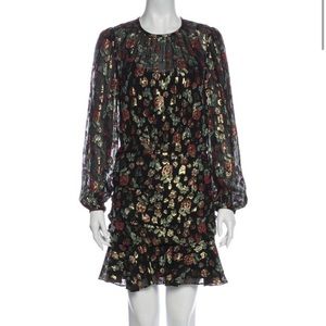 Veronica Beard Robin silk mini dress